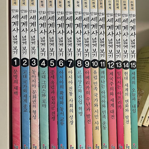 이현세 만화 세계사 넓게 보기 15권세트