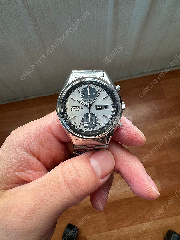 (최종 인하)세이코 팬더 크로노 6138-8020--0