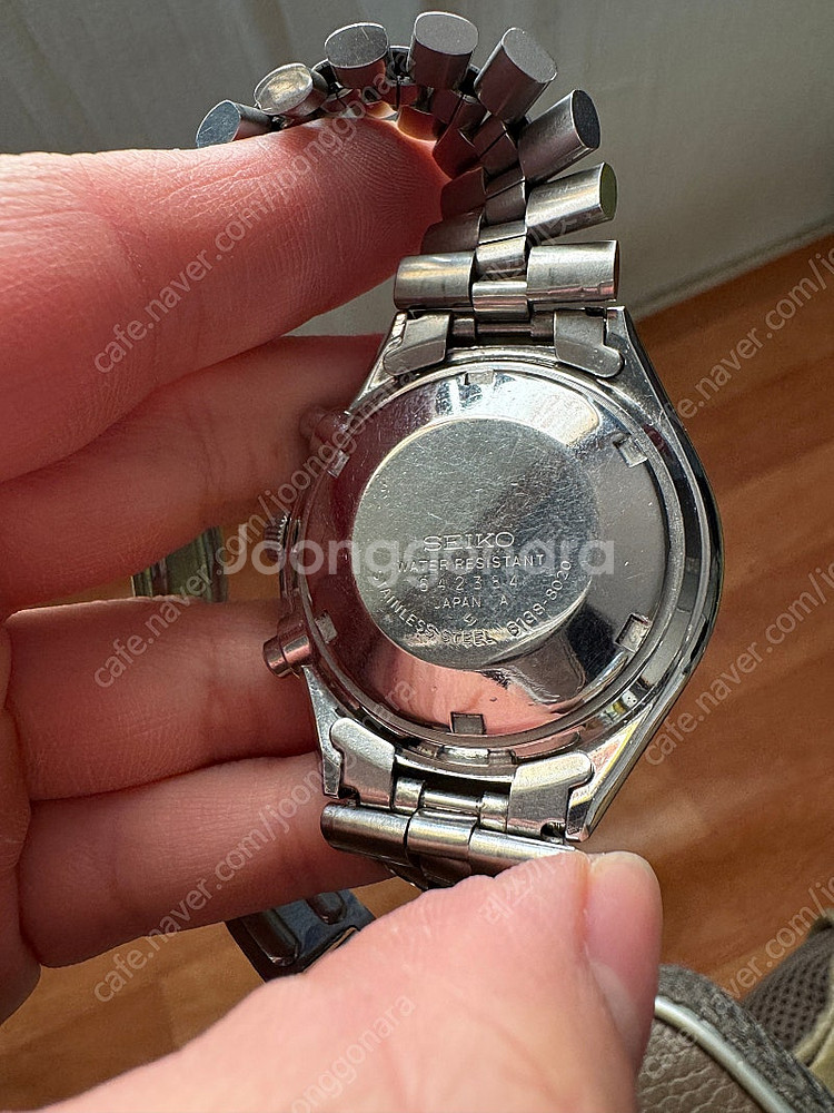 (최종 인하)세이코 팬더 크로노 6138-8020--3