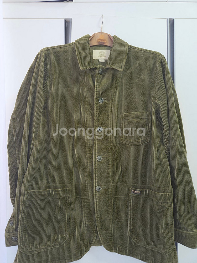 바스통 137CR 엑스라지 사이즈 (코듀로이 소재 워크자켓)--1