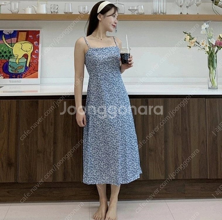 여성 바캉스 원피스 66사이즈--0