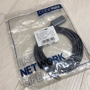 코드웨이 USB C타입 to HDMI 케이블 v2.0 3m