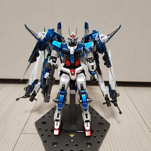 rg 더블오 건담 잔라이저 세븐소드 도색작