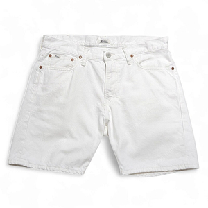POLO 폴로 화이트 데님 쇼트 반바지 남성33