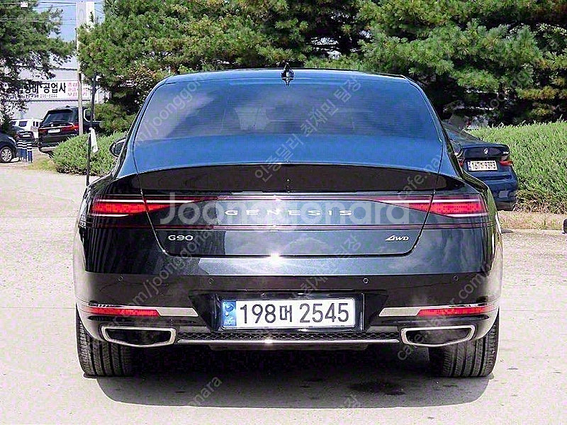 제네시스 G90 중고 제네시스 중고 가격 검정색 202...--4