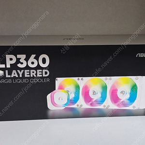 앱코 LP360 레이어드 ARGB (화이트) / CPU수냉쿨러 판매