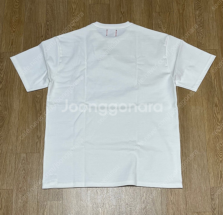 [XL] 빅존 헤비웨이트 포켓티 반팔티 화이트--4