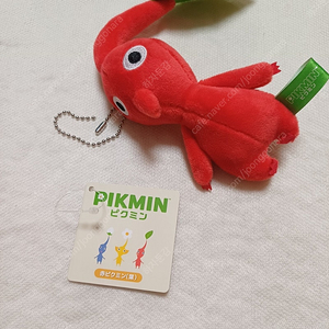 피크민 인형 레드 빨강 마스코트 누이 잎 굿즈