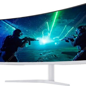 (청주) 앱코 LPC34Q165D 프라임 나노IPS 울트라 WQHD HDR 화이트 모니터 판매합니다.