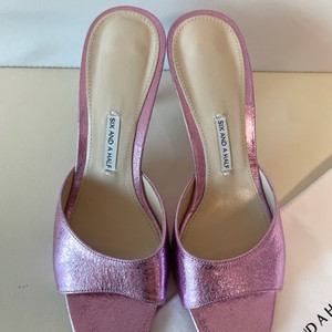 식스앤어하프 Lisa-metallic Pink (230)