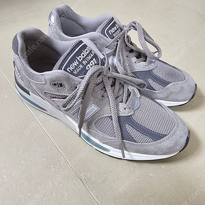 뉴발란스 991v2 UK 그레이 275 새상품 5분신음