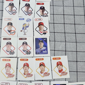 KBO 띠부씰, 유니폼 띠부씰 교환