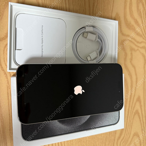 아이폰 15프로맥스 256gb 화이트 애플케어플러스