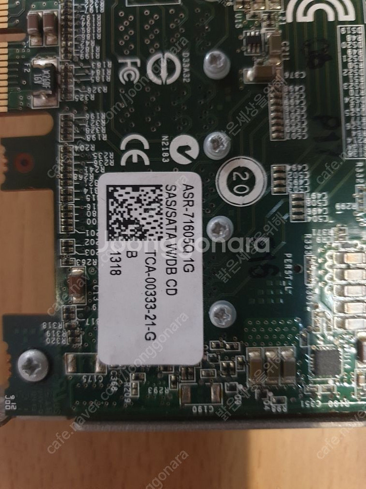 아답텍 레이드카드 ASR 71605Q 팝니다.--2