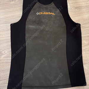 DIVE&SAIL 웻슈트 네오프렌 조끼 XXL 택배 포함