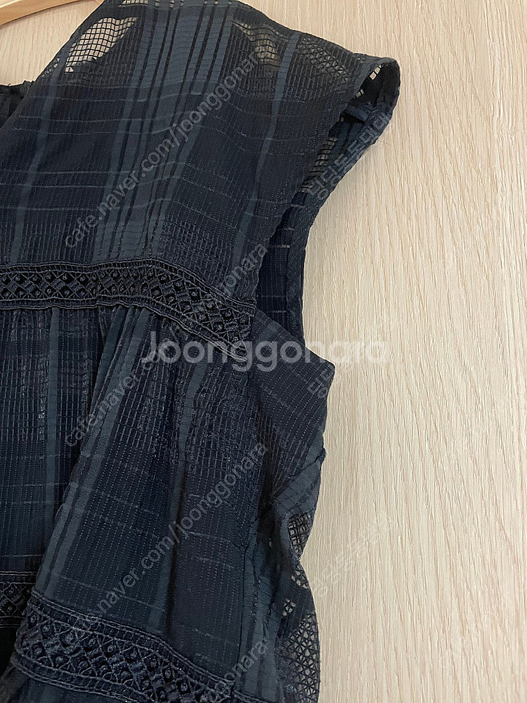 블루아이디 I-d 고급보세 블라우스 체크블라우스--2