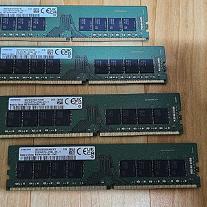 삼성전자 DDR4 32GB PC4-25600 × 4개 (총 128GB) 판매합니다