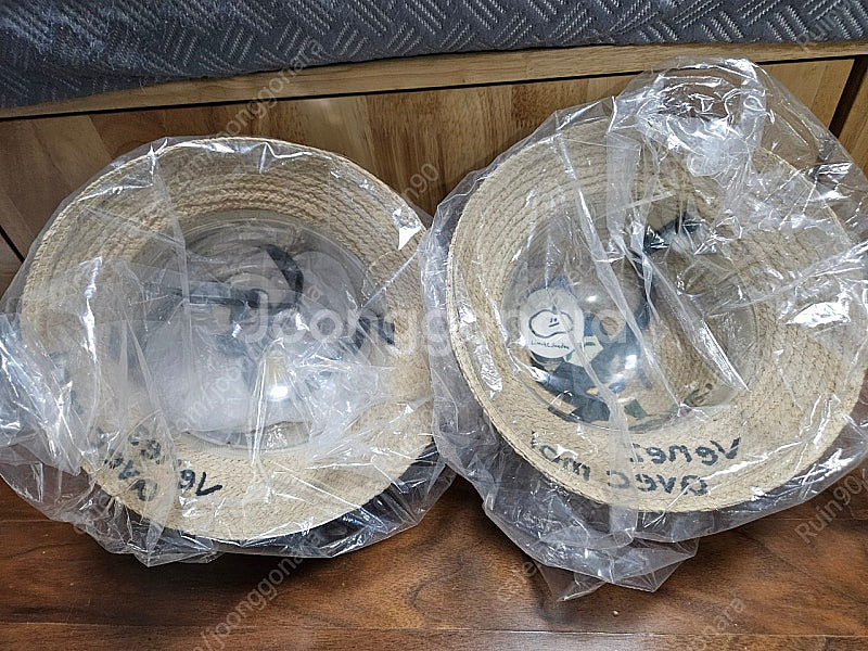 리미떼두두 24ss 딸기라피아햇 미사용--1