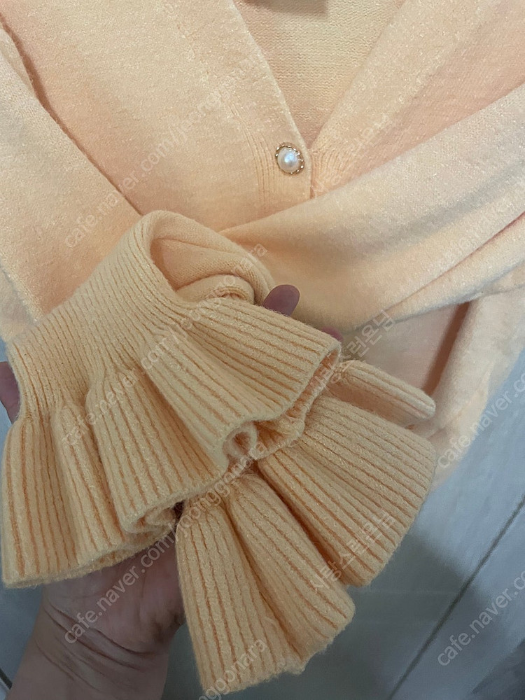 레코브 진주단추 가디건(새제품)--3