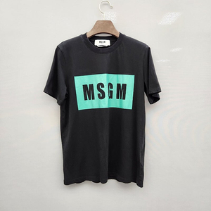 MSGM 블랙 로고 반팔 티셔츠/한섬 타임 마인 미샤 구호 랑방 띠어리 쟈딕앤볼테르 마쥬 산드로 코스 듀엘 시스템 폴로 랄프로렌 럭키슈에뜨