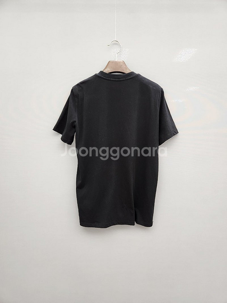 MSGM 블랙 로고 반팔 티셔츠/한섬 타임 마인 미샤 ...--2