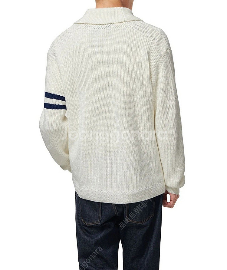 (새상품)폴로 올림픽 바시티 숄카라 가디건 판매(M)--5