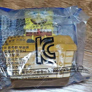 스폰지밥 맥도날드 피규어 보물상자 굿즈