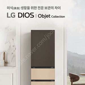 LG 디오스 오브제컬렉션 김치냉장고