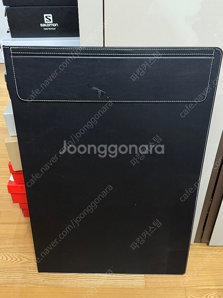 이케아 리슬라 책상 패드 마우스 패드 가죽 패드 블랙 ...--1