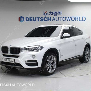 BMW X6 중고 BMW X6 중고차 할부가능 흰색 2018년식 xDrive 30d 법인차량 세금혜택