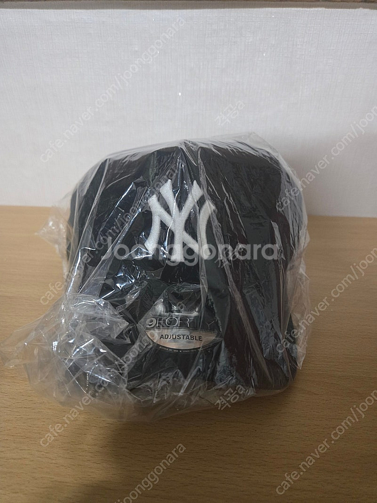 뉴에라 MLB 화이트 온 블랙 뉴욕 양키스 K프레임 볼...--0