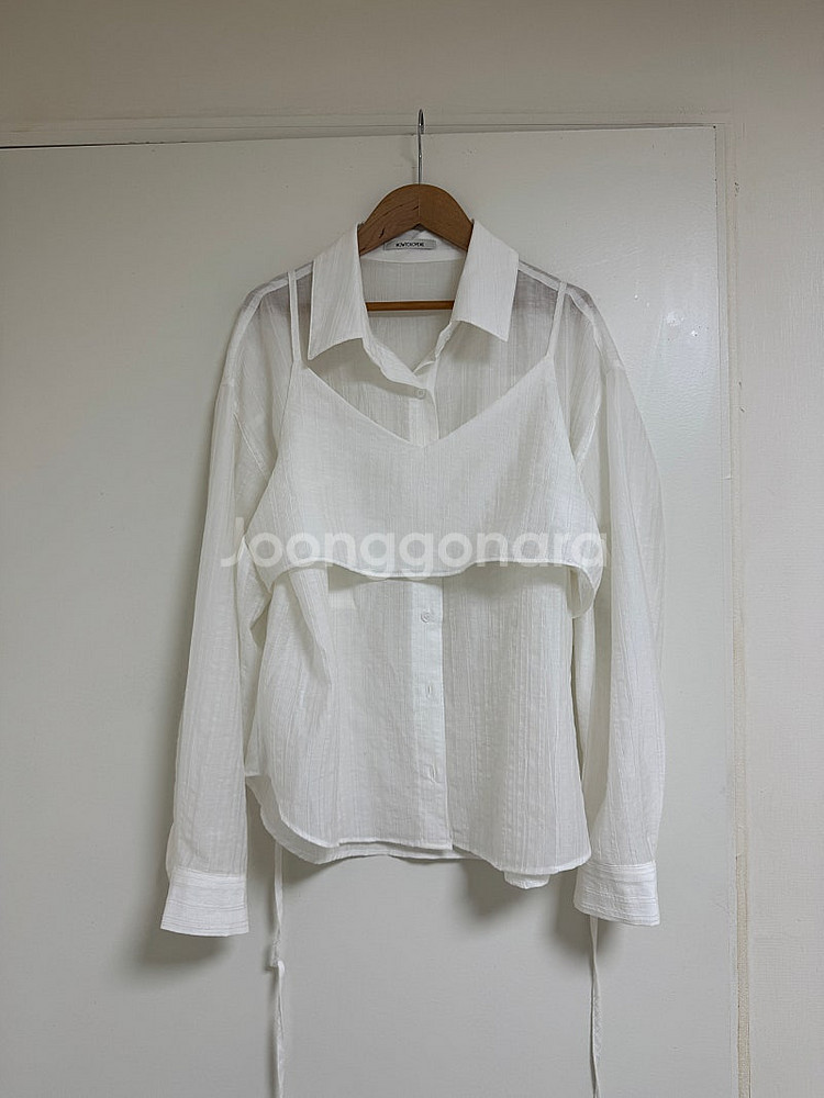 하우투러브미 마릴 뷔스티에 셔츠 블라우스 세트--1