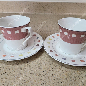 커피잔 세트 2P 택포 9000원