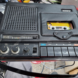 Sony cassette corder TC-1365 소니 휴대용 카셋트 1970