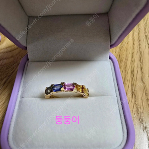 골든듀 팔레트모네 멀티사파이어 반지
