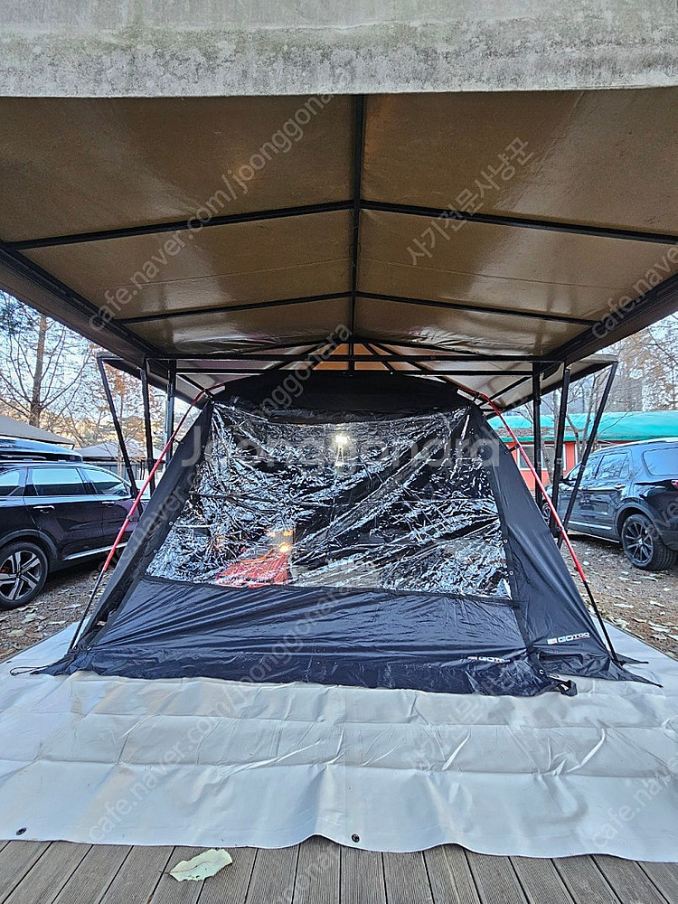 (급처저렴)고투인젠트 리빙쉘 텐트 + 연장캐노피창 + ...--5