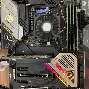 AMD 라이젠 정품 3950x 16코어 + Asrock 에즈락 X570 Taichi 타이지