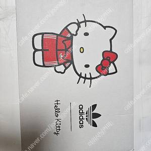 (270) 아디다스 우먼스 슈퍼스타 헬로키티 블루 9만원