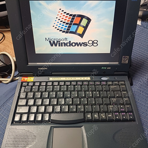 오래된노트북 삼성 센스600 windows98 골동품노트북 수집용노트북 옛날노트북