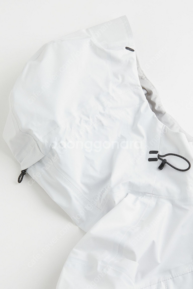 H&M 스톤그레이 발수 코팅 쉘 자켓 점퍼 XL--2