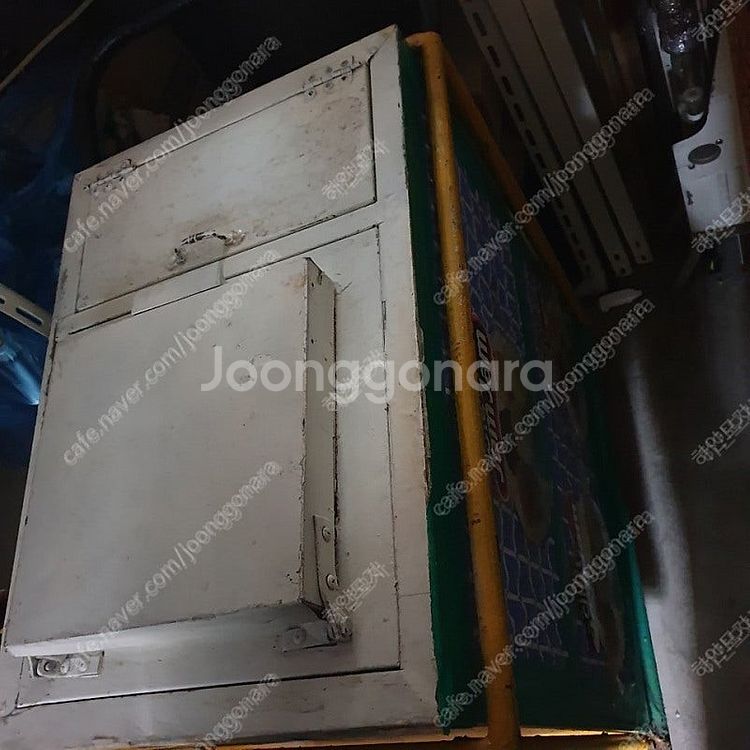옛날 이동식아이스크림통--0