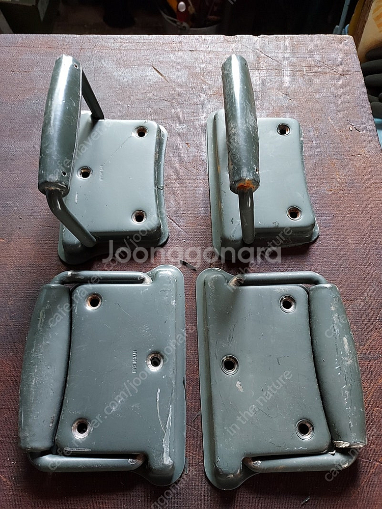 밀리터리 박스손잡이 미국산가죽군화 각--2