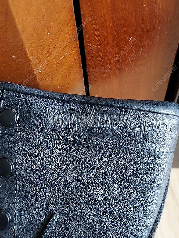 밀리터리 박스손잡이 미국산가죽군화 각--6