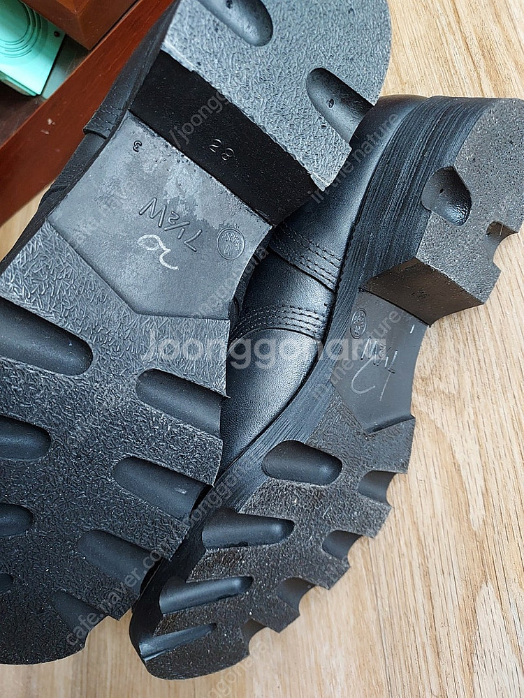 밀리터리 박스손잡이 미국산가죽군화 각--7