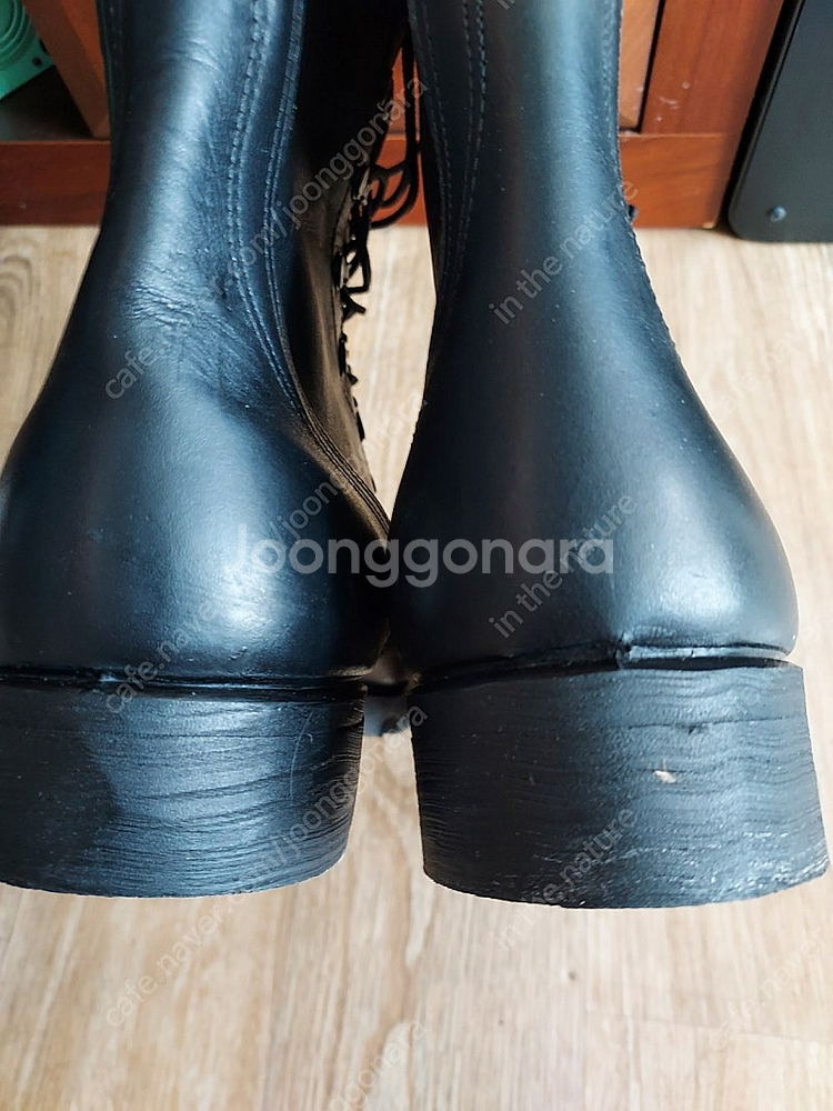 밀리터리 박스손잡이 미국산가죽군화 각--8