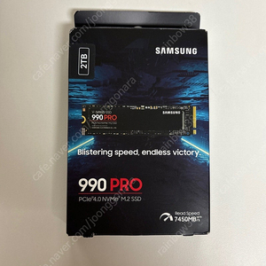 삼성전자 990 PRO M2 NVME(2TB) 새제품 택포