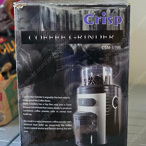 Crisp CSM-5198 커피 그라인더 팝니다