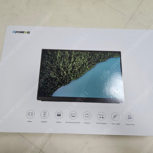 이홈웨이 ehomewei x2 pro 듀얼 휴대용 포터블 보조 모니터 팝니다.