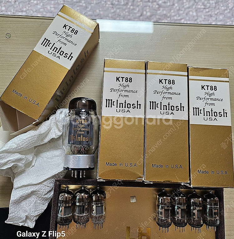 MCINTOSH 275 TUBE SET(KT88,12A...--0