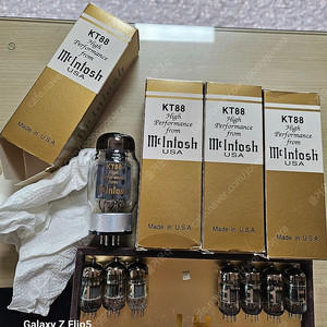 MCINTOSH 275 TUBE SET(KT88,12AX7, 12AZ7)